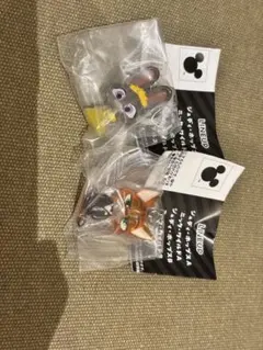 ズートピアめじるしアクセサリー　ニック・ワイルドとジュディ・ホップス