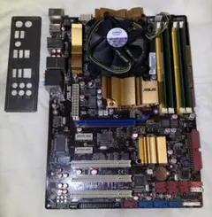 ASUS マザーボード P5Q＆CPU-Q9505＆メモリ4Gセット
