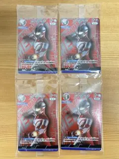 ウルトラマンカードゲーム ウルトラマンメビウス R プロモ 限定 4枚 미개봉