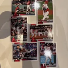 Topps MLB ベースボールカード 6枚セット
