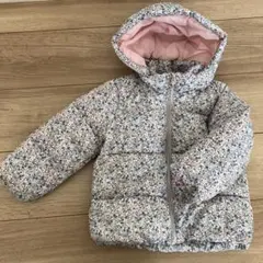 H&M アウター　92cm 中綿ジャケット　花柄