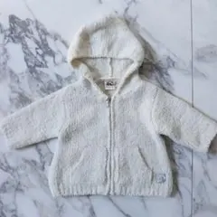 【帽子付き】Kashwere フード付きアウター 6-12ヶ月 ホワイト