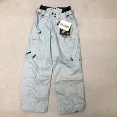 新品　訳あり　BLUBLOOD スノーボードウェア　パンツ　ライトグレー　M