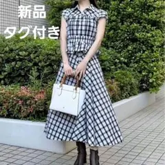 【新品未使用】スナイデル Sustainableビスチェコンビシャツワンピース