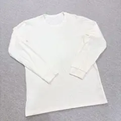 ユニクロ　ヒートテック ウルトラウォーム　Lサイズ　ホワイト　クルーネック