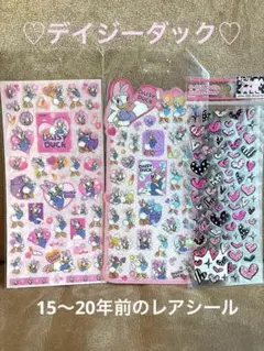 【レア】デイジーダックシールセット おまけつき Disney store