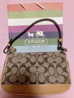COACH モノグラム ハンドバッグ
