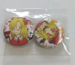 東方プロジェクト フランドールとスカーレットの ピンバッジ 2個セット