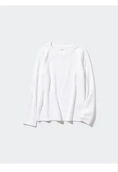 新品未使用　ユニクロ　スムースストレッチコットンクルーネックT L
