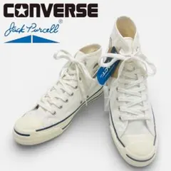 【新品タグ付き】コンバース ジャックパーセル ハイカット スニーカー 25.5