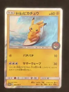 海で遊ぶピカチュウ：My251ポケモンセンター真夏のピカピカ大作戦キャンペーン…