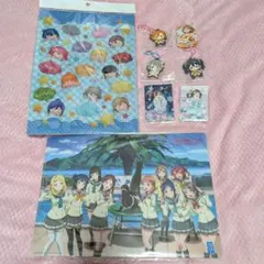ラブライブ 缶バッジ ラバーストラップ 渡辺曜 矢澤にこ 高海千歌