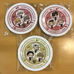 くら寿司 ハイキュー 寿司皿 音駒高校 梟谷学園高校 稲荷崎高校 3枚セット