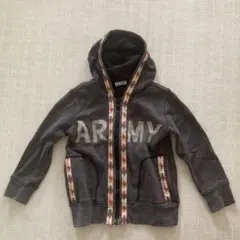 F.O.KIDS ダークグレー ARMYPARKA