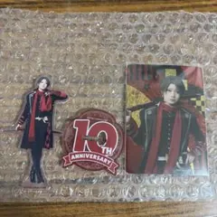 匿名配送 ミュージカル刀剣乱舞 加州清光 十周年祝賀祭 アクスタ クリアカード