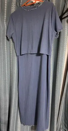 Ｉラインマタニティワンピース(授乳口付き)