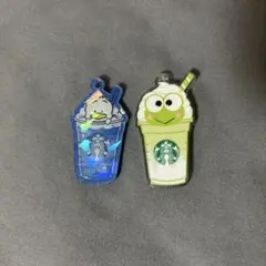 サンリオ アクリルキーホルダー 2個セット　けろけろけろっぴ　ペックル　値引きのサムネイル