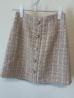 MIIA ピンク ツイード タイトスカート 量産系