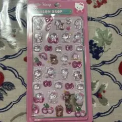 【国内正規品】　ボンボンドロップシール　サンリオ　mini ハローキティ　ピンク