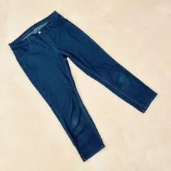 UNIQLO ユニクロ レディース パンツ デニム ストレッチ機能 綿混合 L