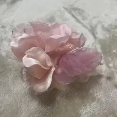 卒業、入学　ピンク 花 コサージュ