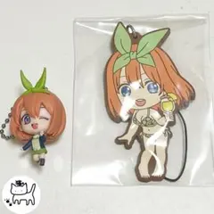 中野四葉 ラバーストラップ マスコットフィギュア 五等分の花嫁 一番くじ