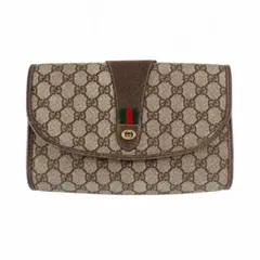 GUCCI オールドグッチシェリーライン クラッチバッグ 156.01.030