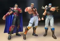 北斗の拳フィギュア3体 ファルコ&ヒューイ&ハン 2604