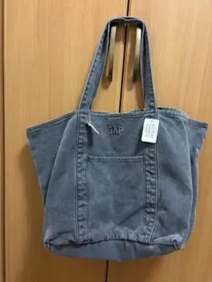 新品未使用GAPロゴトートバッグブラックのサムネイル