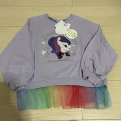 ♢新品♢ 長袖　トレーナー 120cm ラベンダー