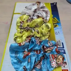 ハローキティ サテンシュシュ 3個セット