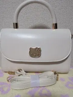 ハローキティ 持ち手付きショルダープレートバッグ