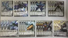 ガンダムウォー　引退品　黒① R以上200枚以上