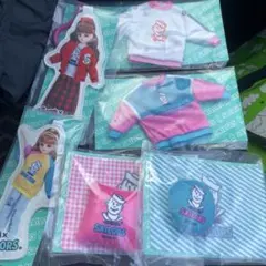 一番くじ　リカちゃん　セーラーズ　ダイカットキーチェーン　服　小物