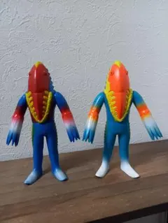 し*う様 レトロソフビ　ウルトラマンシリーズ　メトロン星人 2体セット