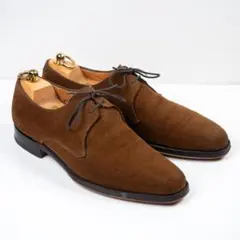 GRENSON グレンソン 英国製 グッドイヤー製法 2アイレット スエード 茶のサムネイル