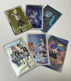 初音ミク キラキラクリアカード コレクションガム まとめ売り