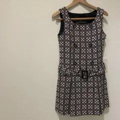 CLATHASノースリーブミニワンピース