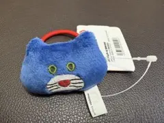 mojojojo マスコット付きヘアゴム 青ネコ