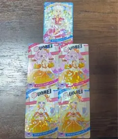 最安値　ひみつのアイプリ 魚べいスペシャルデザインアイプリカード5枚セット