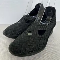 美品✨️ GomuGomu ゴムゴム ブラック S ニットシューズ