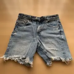 ZARA デニムショートパンツ US 24