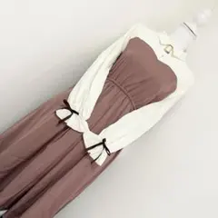 ◆ここあ様専用◆新品タグ付き◆axes femme リボン袖ビスチェワンピース