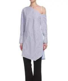 定価6.6万円 新品 3.1 Phillip Lim ストライプシャツチュニックのサムネイル
