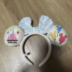 ディズニー ミニー耳型ヘアバンド パステルカラー