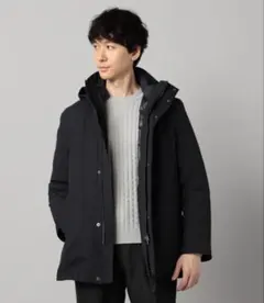 完売商品！【3WAY】ラミネート加工バーズアイ コート