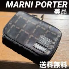 MARNI PORTER マルニ ポーター ラウンドファスナー ミニポーチのサムネイル