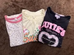 女の子 120cm トップス 3枚セット 半袖 長袖 まとめ売り