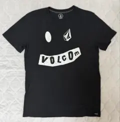 VOLCOM スマイルロゴ Tシャツ ブラック