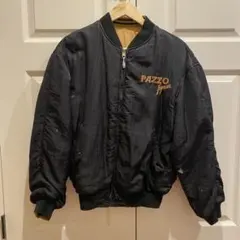 古着　リバーシブルブルゾン　刺繍